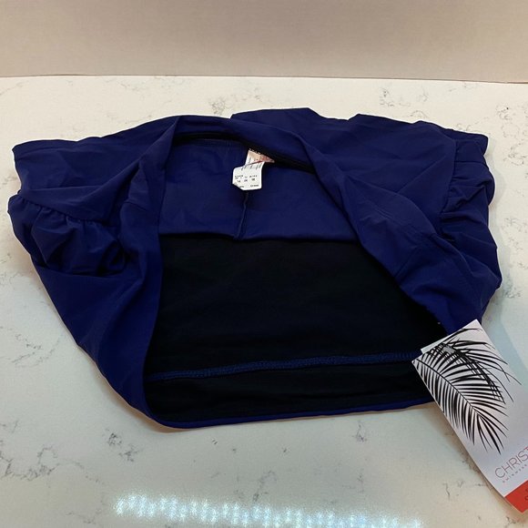 NWT Christina Navy Boyleg Bikini Bottoms Swimsuit - Picture 3 of 13